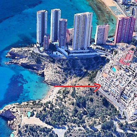Spectacular Sea Views 2 Bedrooms In Villa Marina Бенидорм Экстерьер фото
