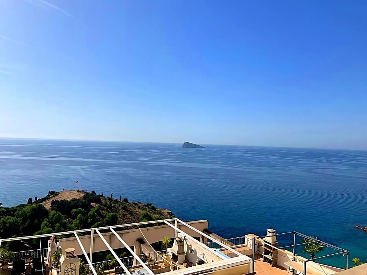 Spectacular Sea Views 2 Bedrooms In Villa Marina Бенидорм Экстерьер фото